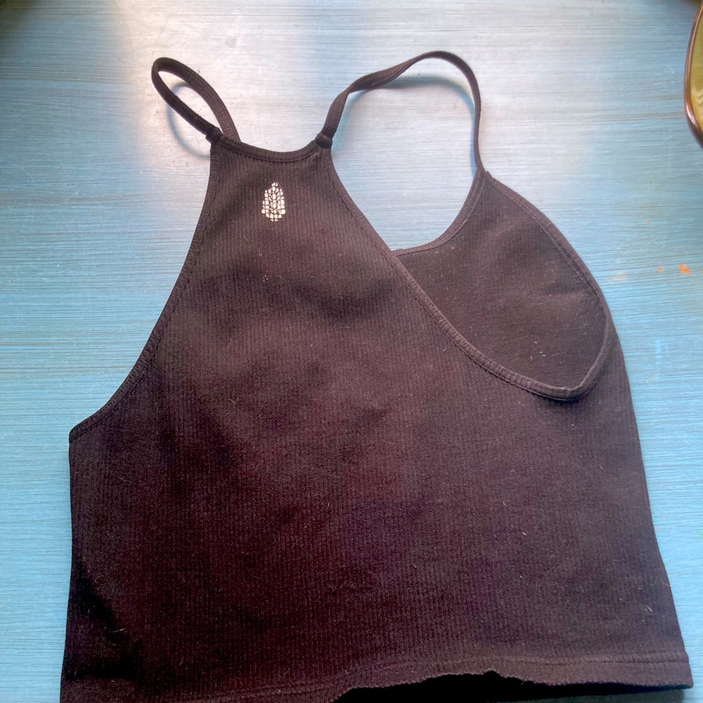 FP Free People Movement people med/large spandex, athletic halter bra tank top